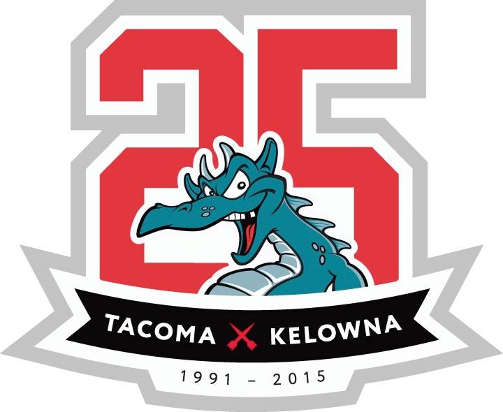 Kelowna Rockets 2016 Anniversary Logo iron on transfers for clothing